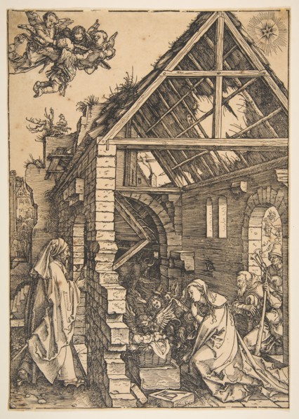 The Nativity, from The Life of the Virgin, 1502-3. Creator: Albrecht Durer.
