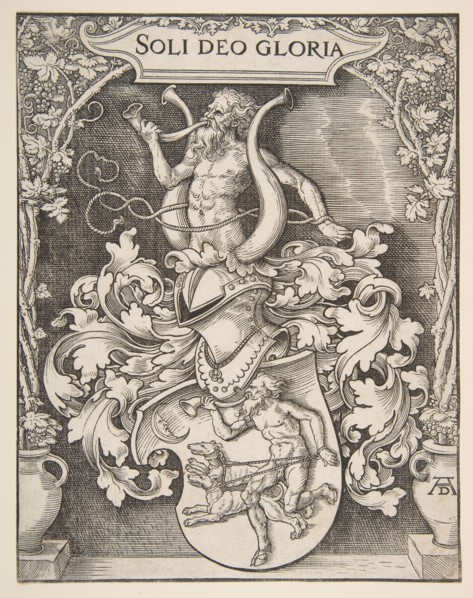 Coat of Arms of Johann Tscherte.n.d. Creator: Albrecht Durer.