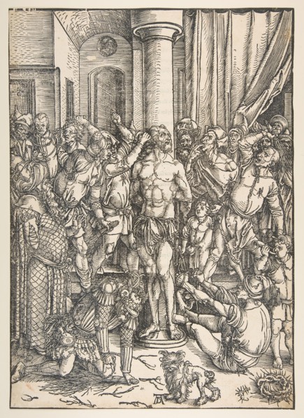The Scourging of Christ.n.d. Creator: Albrecht Durer.