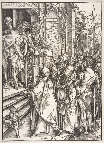 Ecce Homo, from the series The Large Passion, ca. 1498-99. Creator: Albrecht Durer.