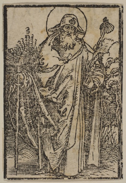 Saint James Major.n.d. Creator: Albrecht Durer.