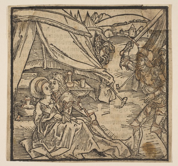Illustration from the Ritter von Turn, 1493.n.d. Creator: Albrecht Durer.