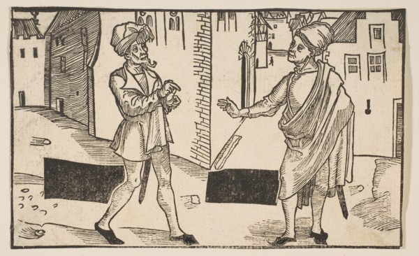 Hecyra, from The Comedie of Terence, 19th century reprint.n.d. Creator: Albrecht Durer.
