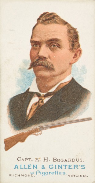 Captain Adam Henry Bogardus, Rifle Shooter, from World's Champions, Series 1