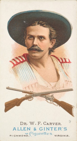 Dr. William Frank Carver, Rifle Shooter, from World's Champions, Series 1