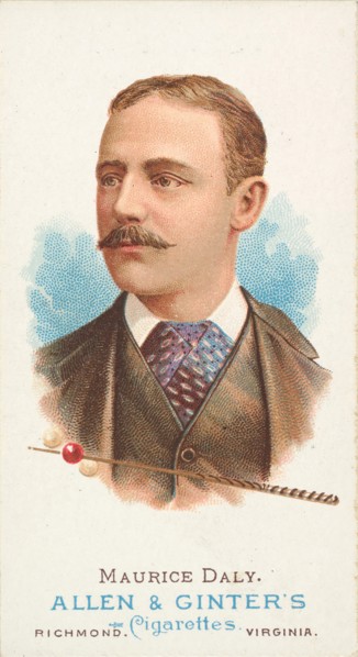Maurice Daly, Billiard Player, from World's Champions, Series 1