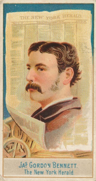 James Gordon Bennett, The New York Herald, from the American Editors series