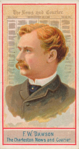 F.W. Dawson, The Charleston News and Courier, from the American Editors series
