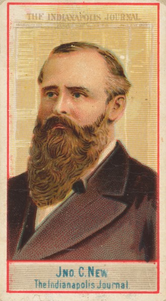John C. New, The Indianapolis Journal, from the American Editors series