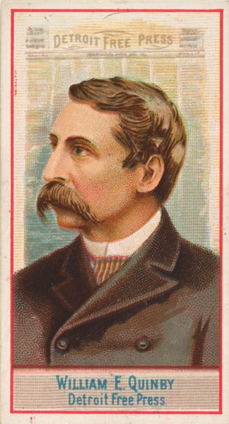 William E. Quinby, Detroit Free Press, from the American Editors series
