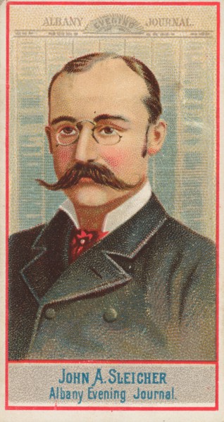 John A. Sleicher, Albany Evening Journal, from the American Editors series