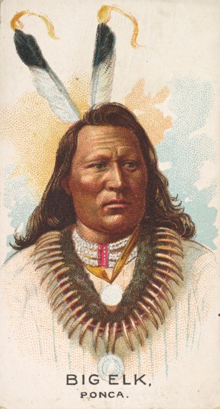 Big Elk, Ponca, from the American Indian Chiefs series