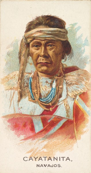 Cayatanita, Navajos, from the American Indian Chiefs series