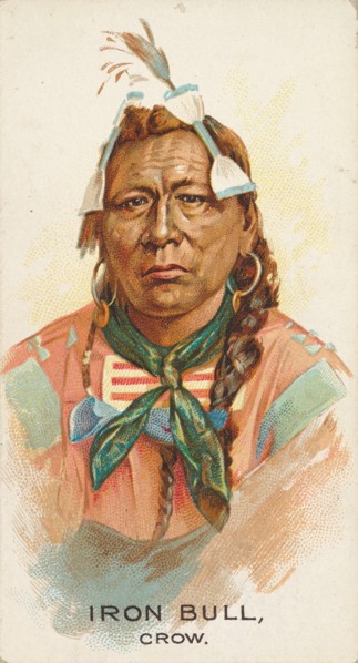 Iron Bull, Crow, from the American Indian Chiefs series