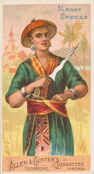 Malay Creese, from the Arms of All Nations series
