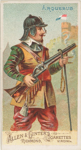 Arquebus, from the Arms of All Nations series