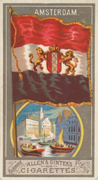 Amsterdam, from the City Flags series