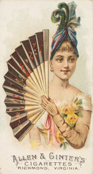 Plate 28, from the Fans of the Period series