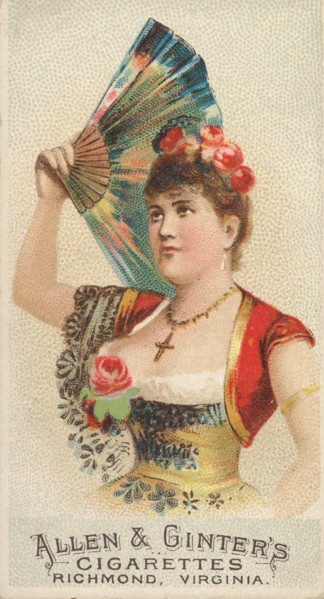 Plate 42, from the Fans of the Period series
