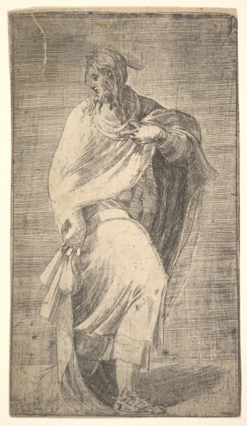 Saint Matthew, from 'Christ and the Apostles', ca. 1548-50. Creator: Andrea Schiavone.
