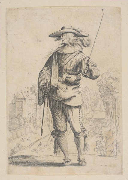 A Man Holding a Crop, 1629. Creator: Unknown.