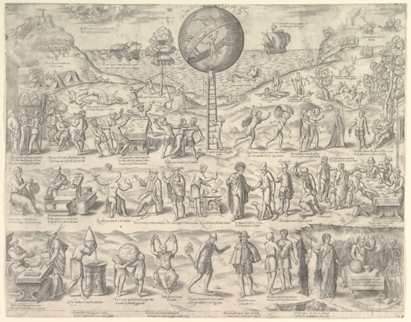The World, Cage of Fools, 16th century. Creator: Unknown.