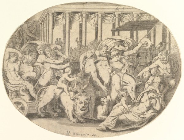 The Triumph of Bacchus, 16th century. Creator: Unknown.