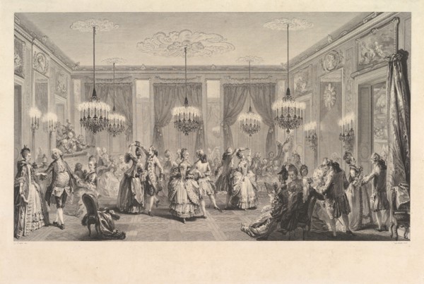 Le Bal Paré, 1774. Creator: Antoine Jean Duclos.