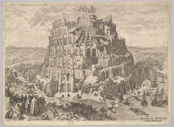 The Tower of Babel. Creator: Anton Joseph von Prenner.