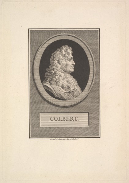 Portrait of Colbert, 1800. Creator: Augustin de Saint-Aubin.