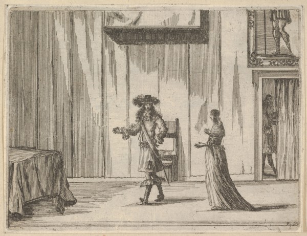 Francesco I d'Este Speaks About his Victories with an Honest Comportment, from L'Idea di u..., 1659. Creator: Bartolomeo Fenice.