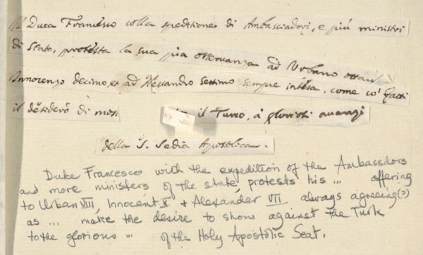 Francesco I d'Este, with the Expedition of the Embassadors and Ministers of State, Declare..., 1659. Creator: Bartolomeo Fenice.