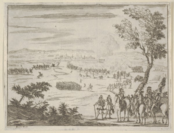 Francesco I d'Este and the French Army Besiege Valenza, which has Been Taken by the Spanis..., 1659. Creator: Bartolomeo Fenice.