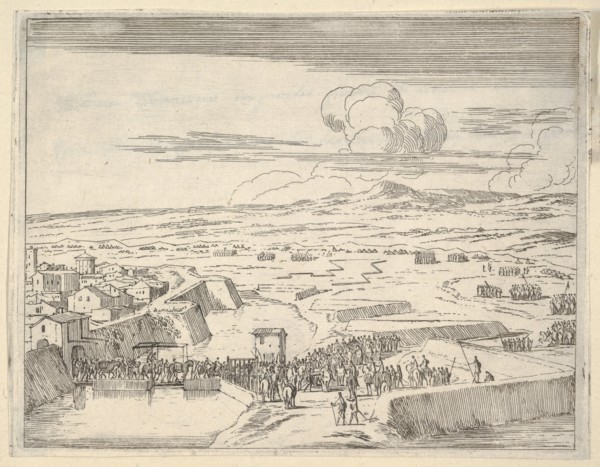 After a Few Days of Siege with the French Army, Francesco I d'Este Takes Prossession of Mo..., 1659. Creator: Bartolomeo Fenice.