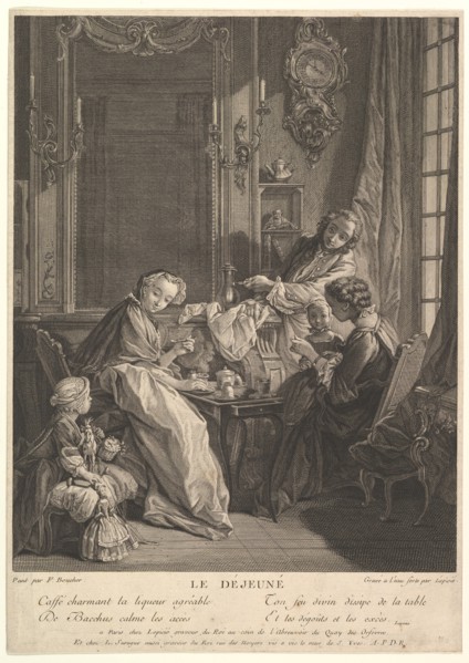 Luncheon. Creator: Francois Bernard Lepicie.