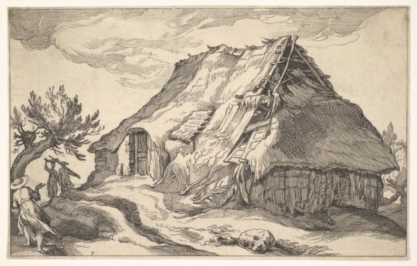 Landscape with Farmhouse, 1613. Creator: Boetius Adams Bolswert.