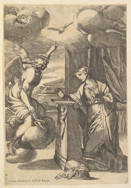 The Annunciation. Creator: Carlo Maratti.