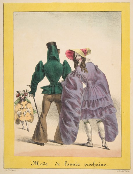 Mode de l'année prochaine, ca. 1830. Creator: V Ratier.