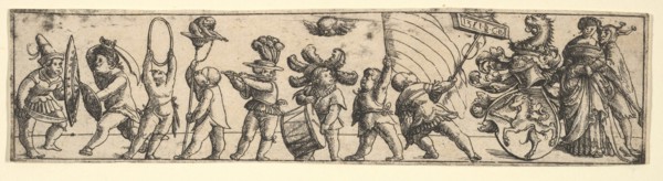 Frieze with children, 1531. Creator: Christoph Bockstorffer.