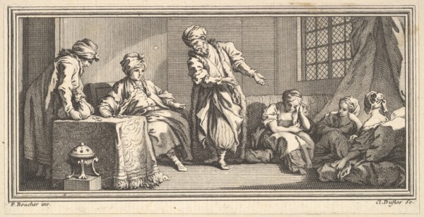 The Slave Merchant, 1746-47. Creator: Claude Augustin Duflos le Jeune.
