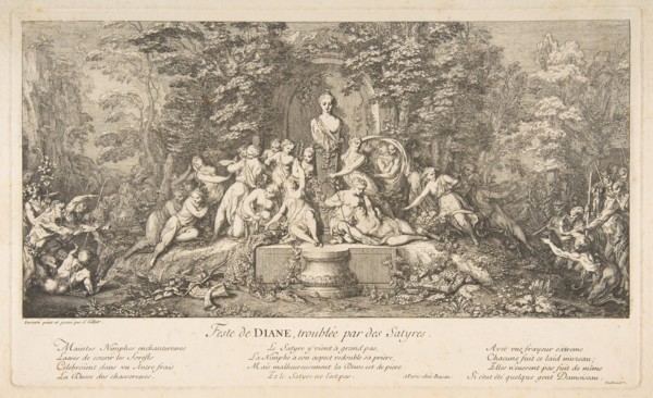 Feast of Diana.n.d. Creator: Claude Gillot.