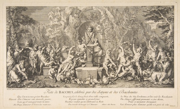 The Fête of Bacchus.n.d. Creator: Claude Gillot.