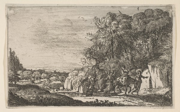 The Flight into Egypt, ca. 1630-31. Creator: Claude Lorrain.