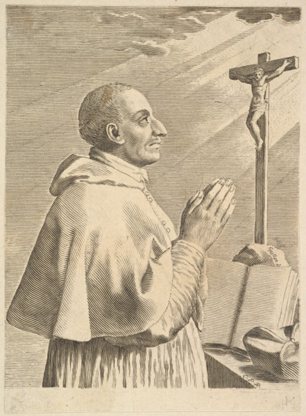 St. Charles Borromeo. Creator: Claude Mellan.