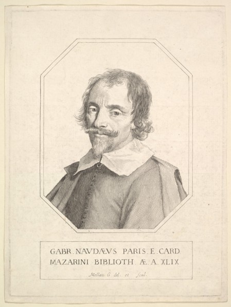 Gabriel Naudé, 1648. Creator: Claude Mellan.