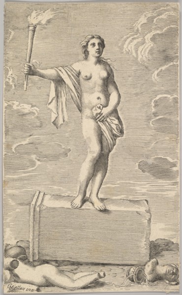 Feminine Figure. Creator: Claude Mellan.