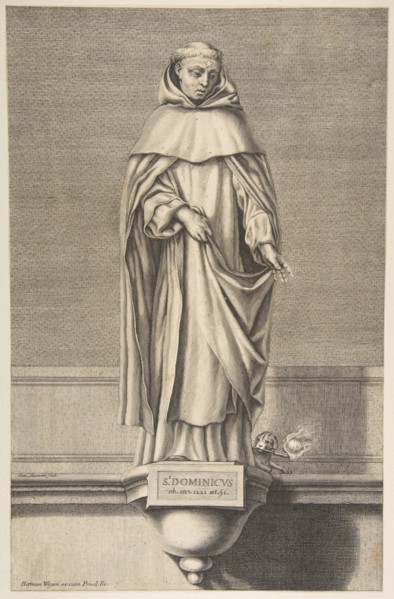 St. Dominic. Creator: Conrad Lauwers.