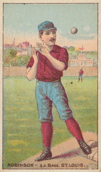 Robinson, 2nd Base, St. Louis, from the Gold Coin series