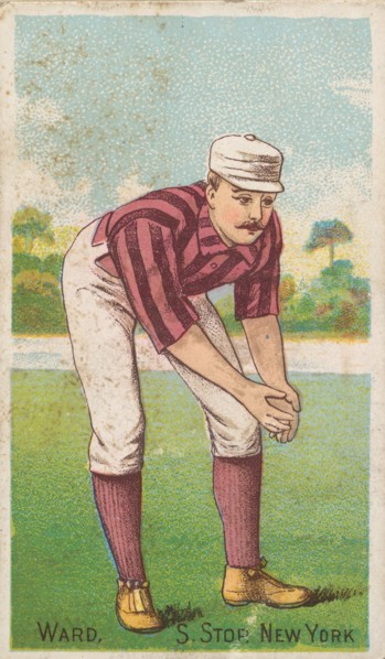 Ward, Shortstop, New York, from the "Gold Coin" Tobacco Issue, 1887. Creator: D Buchner & Co.