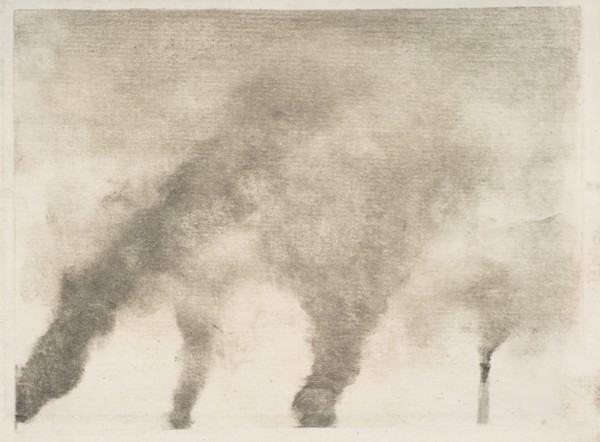Factory Smoke, 1877-79. Creator: Edgar Degas.